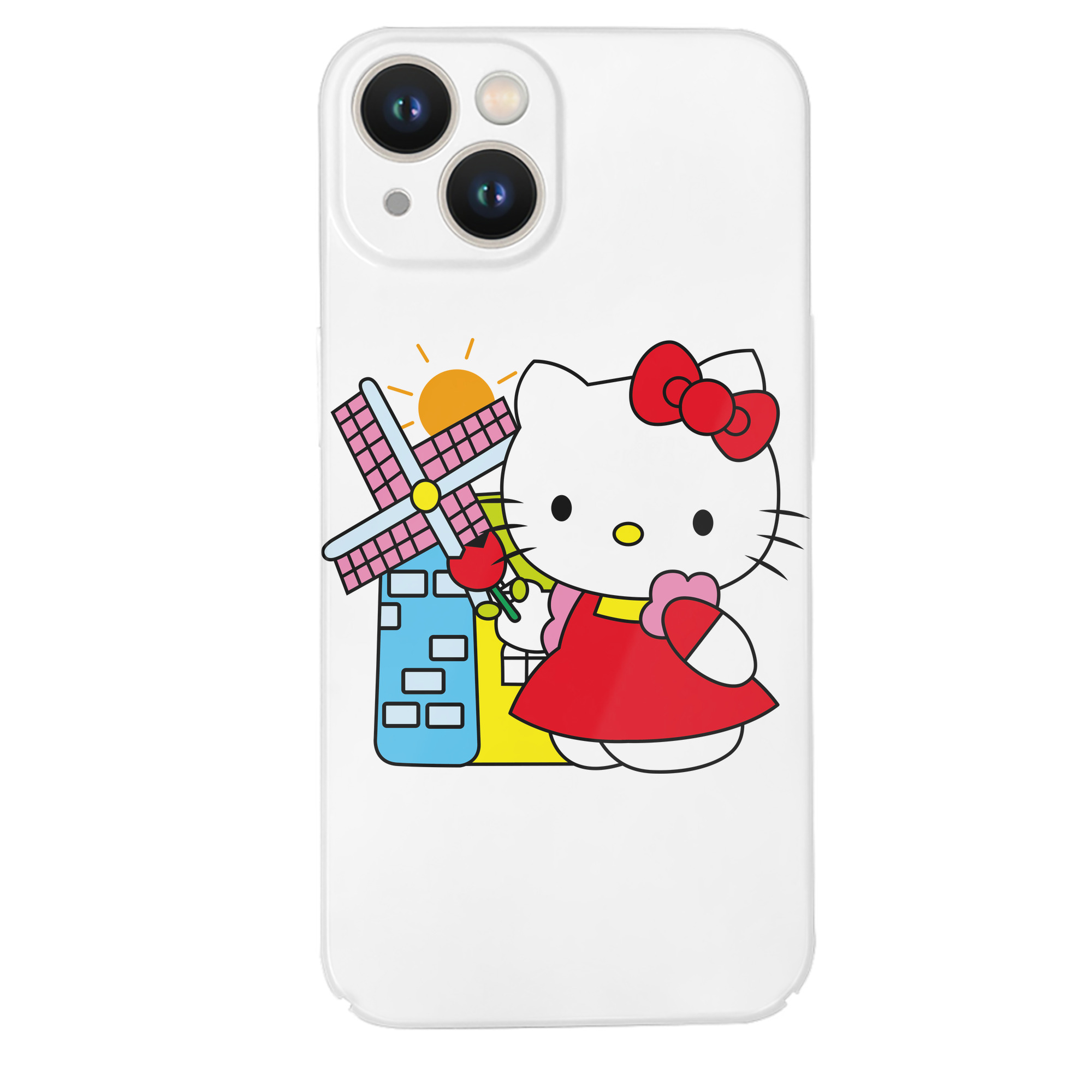 （画像用） Hello Kitty ハローキティ 【iPhone 14シリーズ対応】ハードケース